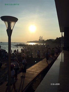 廈門夕陽