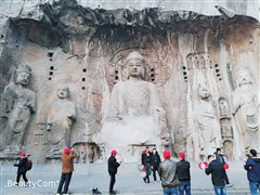 河南洛陽 龍門石窟、隋唐洛陽城 / 佛教祖庭白馬寺、洛邑古城、麗景門夜市 2日游【純玩0購(gòu)物，洛陽不夜城】