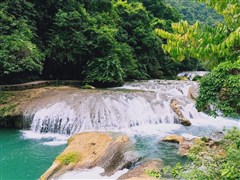 貴陽黃果樹瀑布、烏蒙大草原、馬嶺河峽谷、萬峰林、海坪彝族小鎮(zhèn)、織金洞 雙飛6日游【中國涼都-部署圣地，19℃的貴州，最優(yōu)環(huán)線玩法】